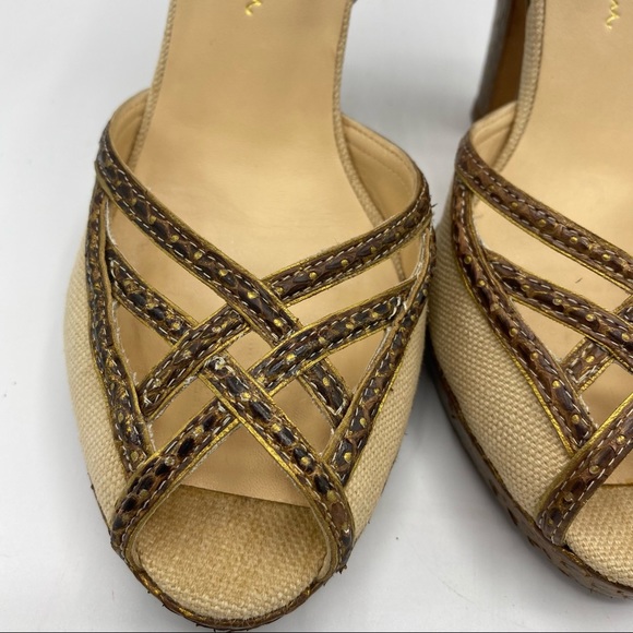 Cole Haan Collection Canvas Pumps - Picture 3 of 12